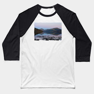 Sunset over Loch Fyne Baseball T-Shirt